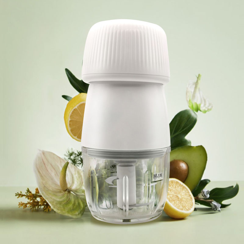 Wholesale Home Appliance USB Rechargeable 300ml Glass Chopping Bowl Portable Blender Baby Food Processor