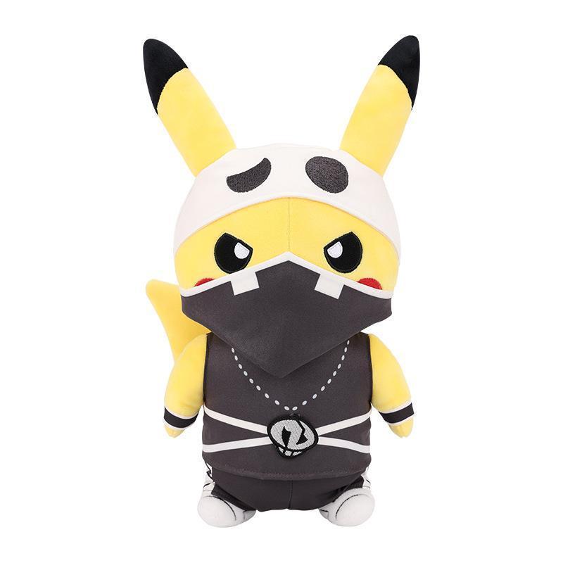 31cm New Pokemoned Plush Toys Cute Pikachu Wearing Cloth Plush Doll Toy Christmas Birthday Gifts For Kids Stuffed Animals Poke