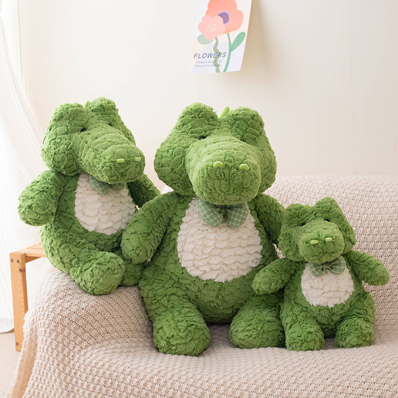 Hot Selling Cute Stuffed Animal Doll Plush Teddy Bear Alligator Dog Toy Doll Mascot Children Gift