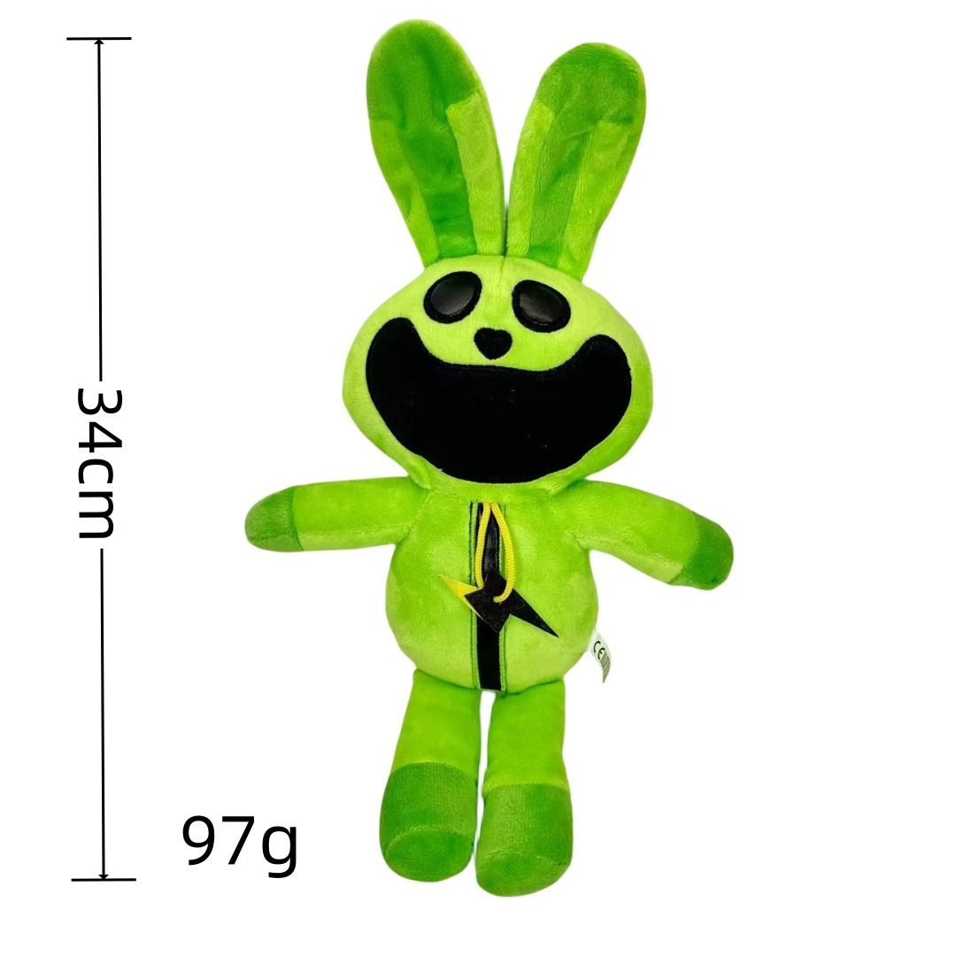 New Releases Custom Cartoon Anime Playtime Smiling Critters Rabbit Elephant Plush Toy Doll