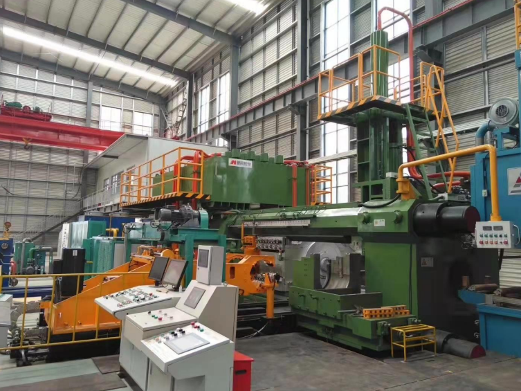 Aluminium profile extrusion press machine