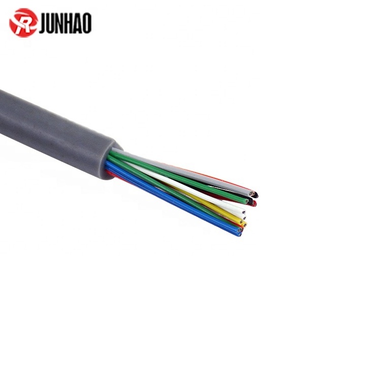 Copper Conductor High Temperature Fep Cable Multicore Thin Flexible Stranded Silicone Wire 14 Core