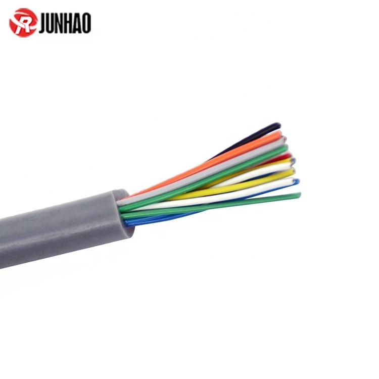 Copper Conductor High Temperature Fep Cable Multicore Thin Flexible Stranded Silicone Wire 14 Core