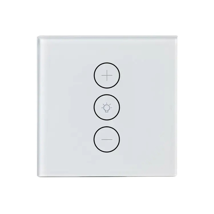 EU WiFi Smart Light Touch Switch Dimming Compatible Alexa Google Home Dimmable 110V 220V Tuya Smart Life LED Dimmer Switch