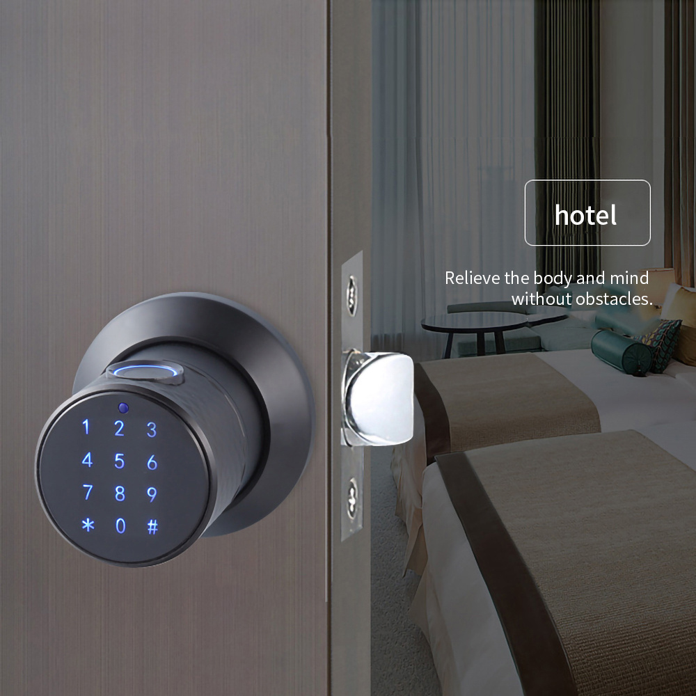 Digital Door Lock with Keypad - Electronic Door Knob for Keyless Entry