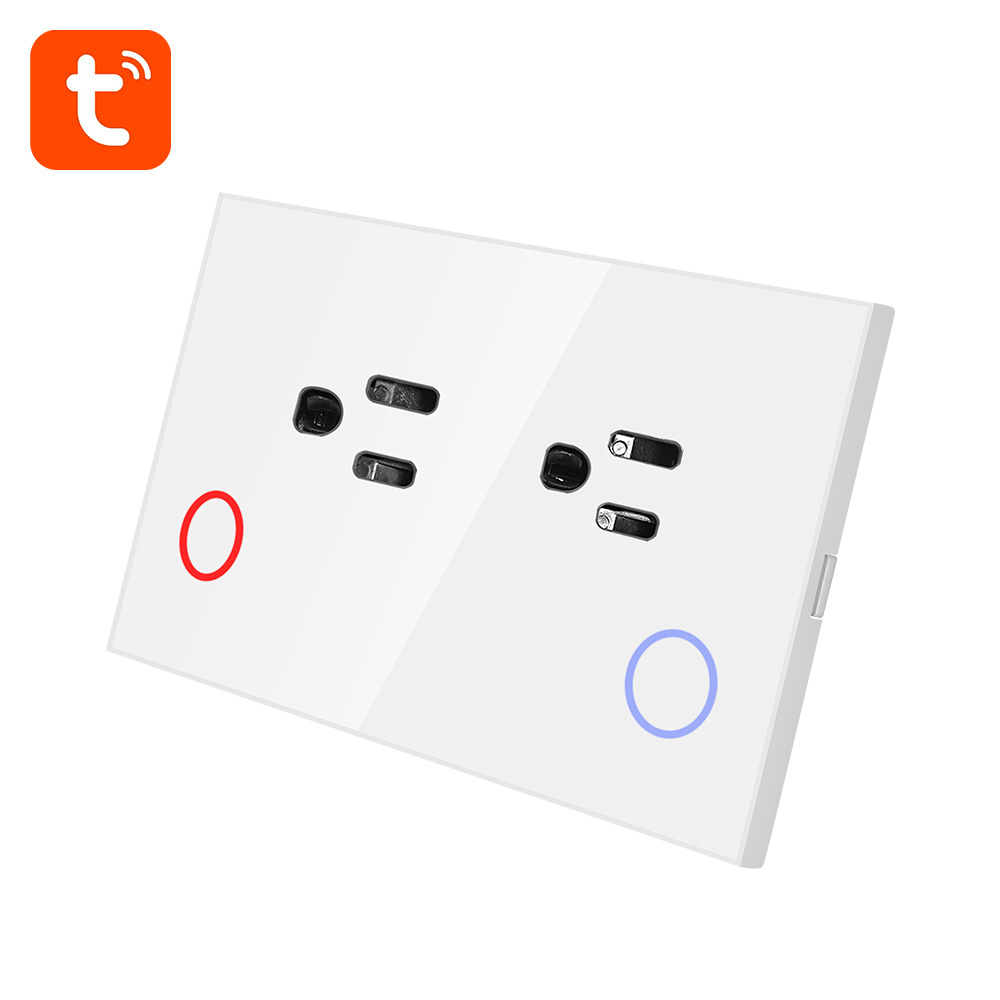 Tuya Wifi Smart Socket Is Suitable For Household Wall Plug And Switch Smart Socket House Smart Switch Socket Energy Timer