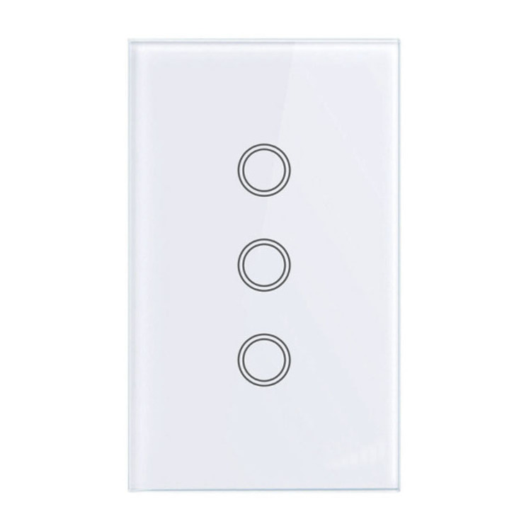 Light Touch Panel 1 2 3 4 Gang Au Dimmer Wifi Smart Switch With Fan Control