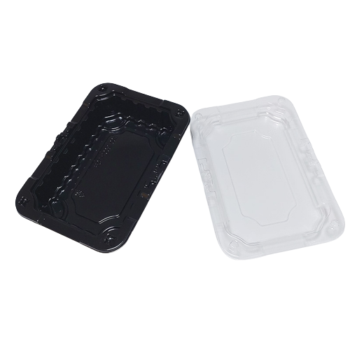 Ready mold disposable fruit box PET plastic fruit packaging box supermarket fruit store strawberry tomato packaging box