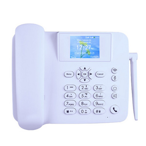 Wifi hotspot dual sim 4g lte volte android desktop phone with landline