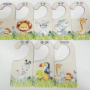 Baby clothes closet size dividers  baby wardrobe dividers  baby closet dividers