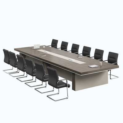 Hot Sale Modern Luxury office furniture Meeting Room Boardroom Conference Table and chairs