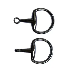 Wholesale High Quality 38MM 50MM Detachable Metal Horse Bits Stainless Steel Buckle Snaffle Bit For Riding