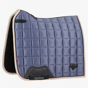 Customizable Saddle Pad with Color, Trim, and Logo Embroidery - Premium Horse Riding Equipment dressage pad