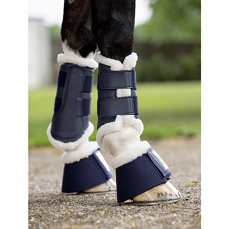 Plush riding boots PU leather soft, comfortable and durable horse riding boots