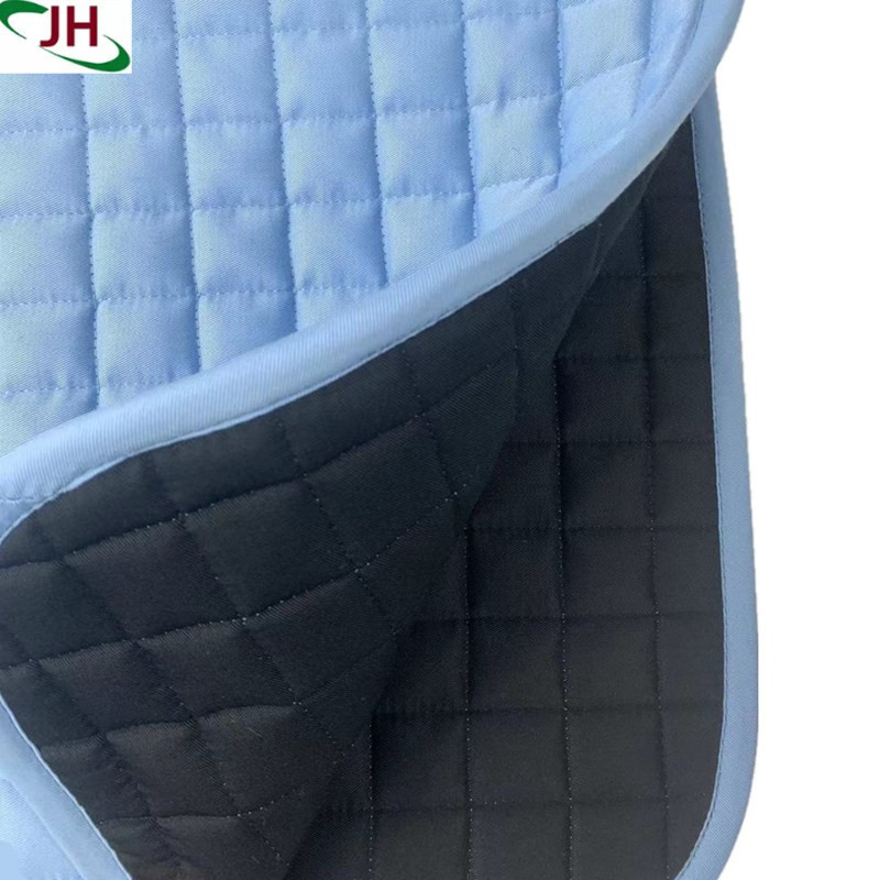 High Quality Equestrian Equine Equipment Cotton Horse Jump Dressage Saddle Pad