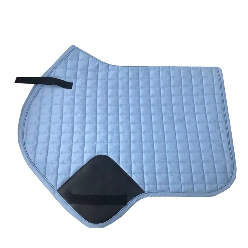 High Quality Equestrian Equine Equipment Cotton Horse Jump Dressage Saddle Pad