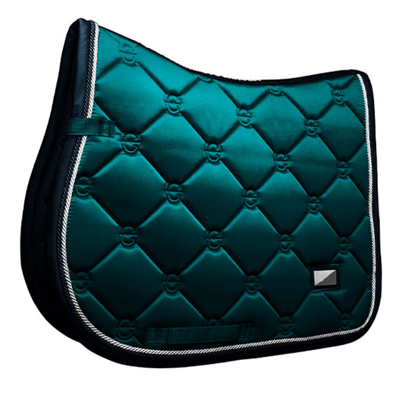 Horse Racing Saddle Pads different Quilting comfortable Dressage with Customized Logo horse saddle pad