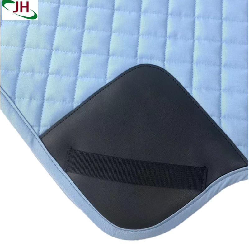 High Quality Equestrian Equine Equipment Cotton Horse Jump Dressage Saddle Pad