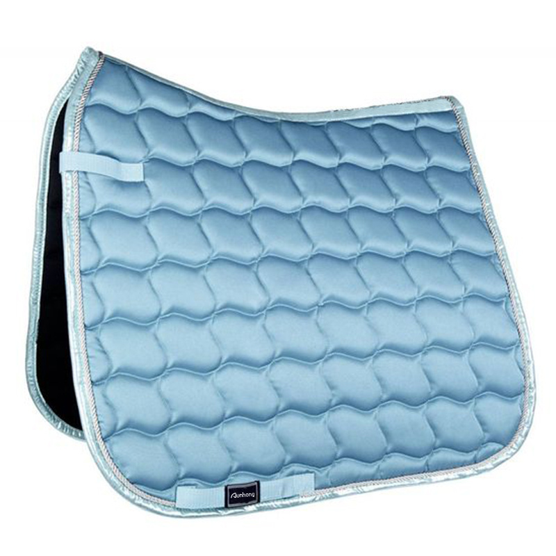 Horse Riding Products Manufacturer Custom Design saddle pad horse High Quality Anti Slip Horse Riding Saddle Pad