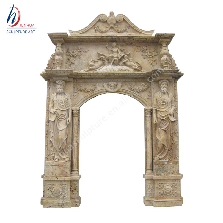 High Quality Natural Marble Decorative Door Frame Design For Sale