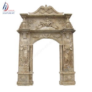 High Quality Natural Marble Decorative Door Frame Design For Sale