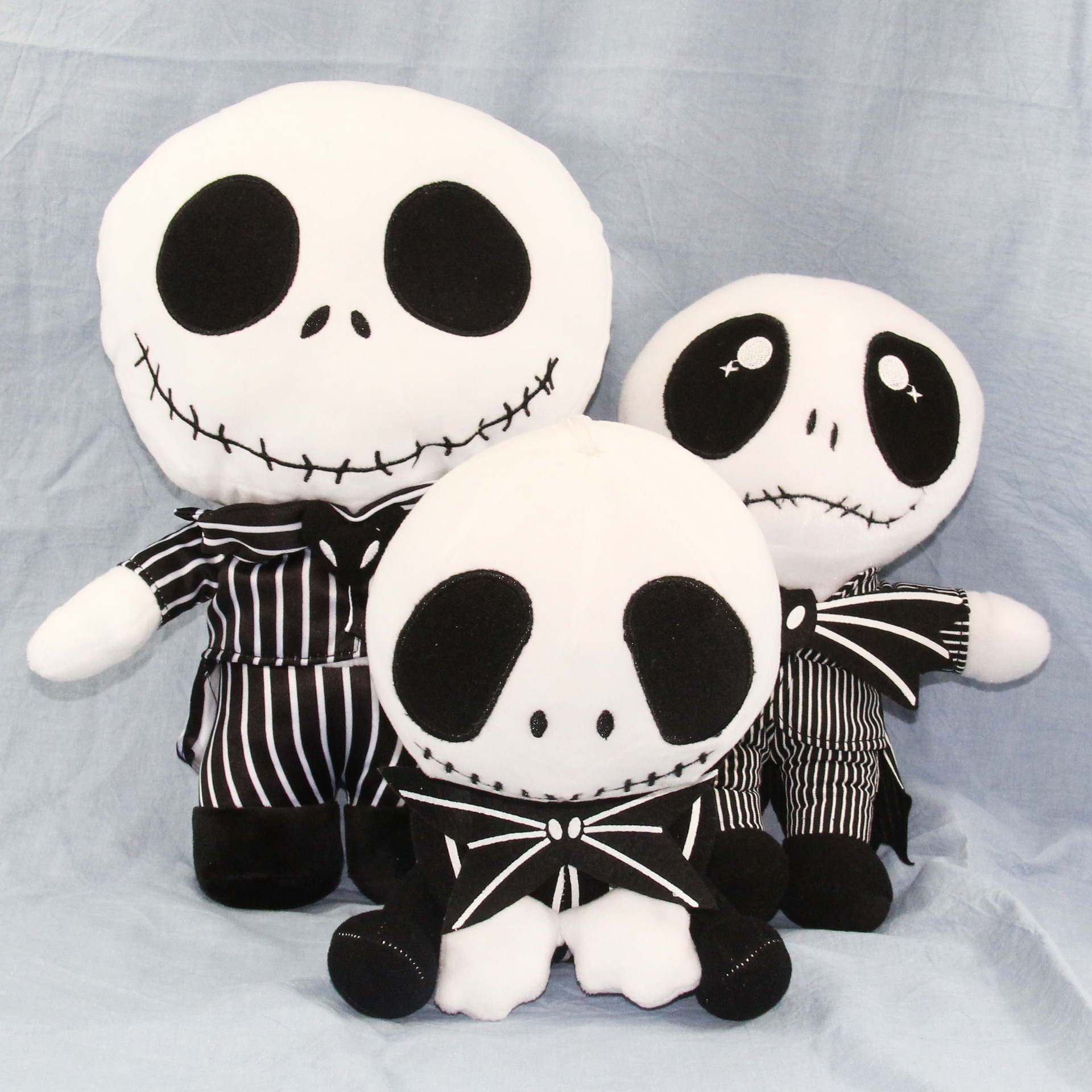 Wholesale The Nightmare Before Christmas Figure In Suit Plush Toys Halloween gifts Skeleton Anime Jack Demon skull Stuffed Plush