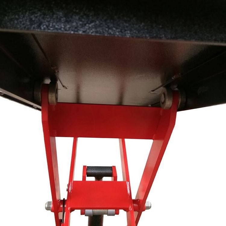 Free Sample Available Clear Floor Portable Scissor Lift For Car