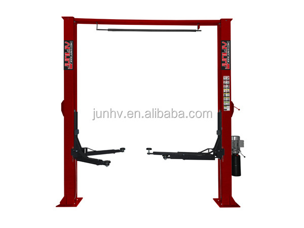 easy home carport 2 columns two level/ hydraulic twin post dual parking car lift for cars JH-4000CS