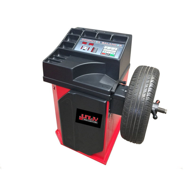 Popular semi-auto cheap car wheel balancer machine with CE approved