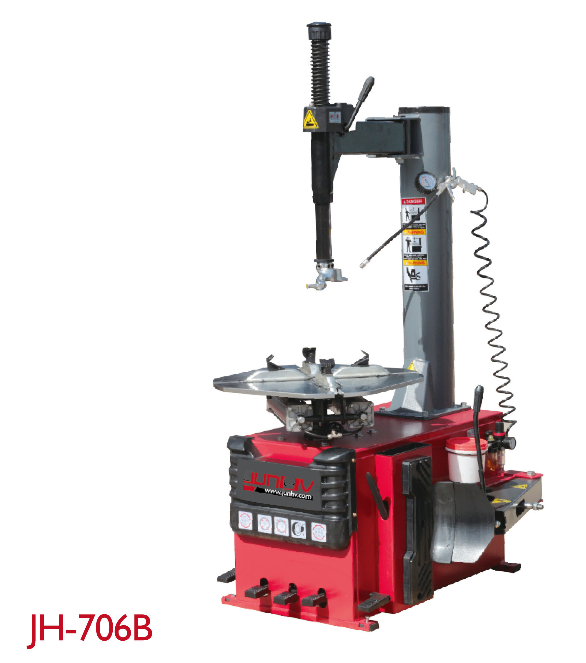 Best choose JUNHV tyre changer machine automatic JH-706B with portable design