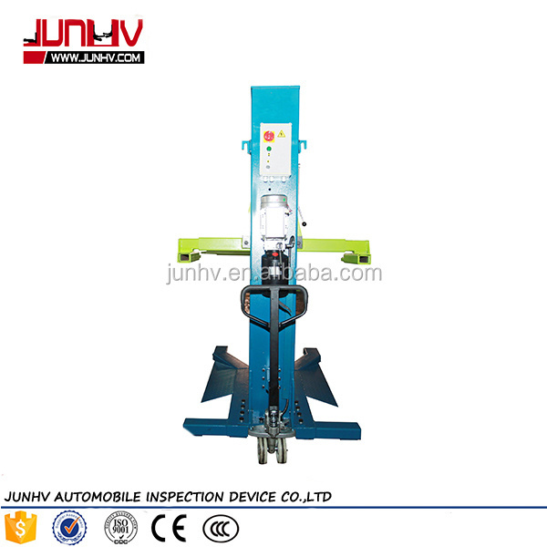 2500kg lifting capacity adjustable arms 1 column mobile lift for sale