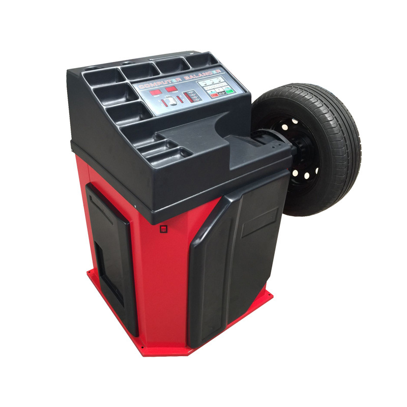 Popular semi-auto cheap car wheel balancer machine with CE approved