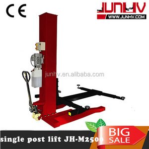 2500kg lifting capacity adjustable arms 1 column mobile lift for sale