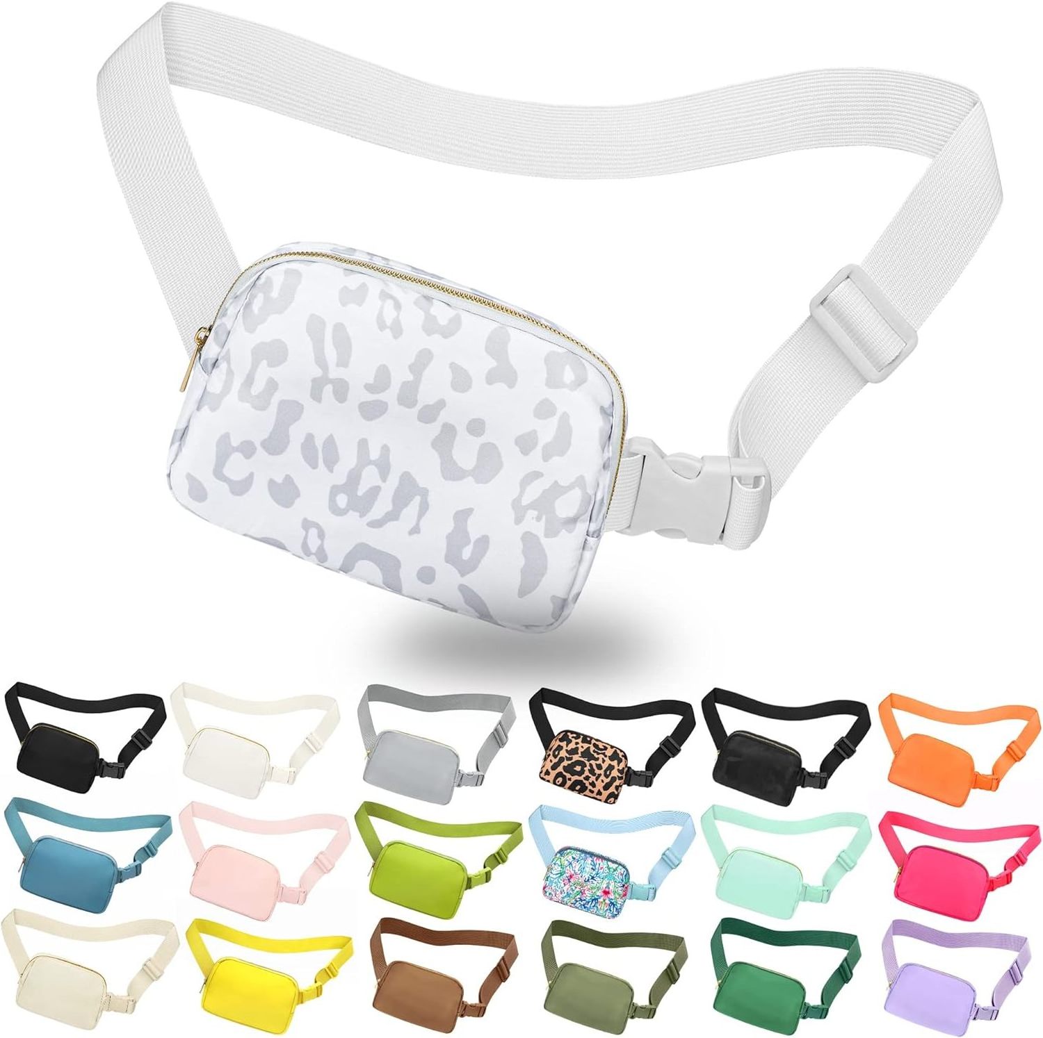 Factory Wholesale Waist Bag Yoga lulu bags waterproof fanny pack crossbody custom logo belt bags Sports Hip Pack canguros