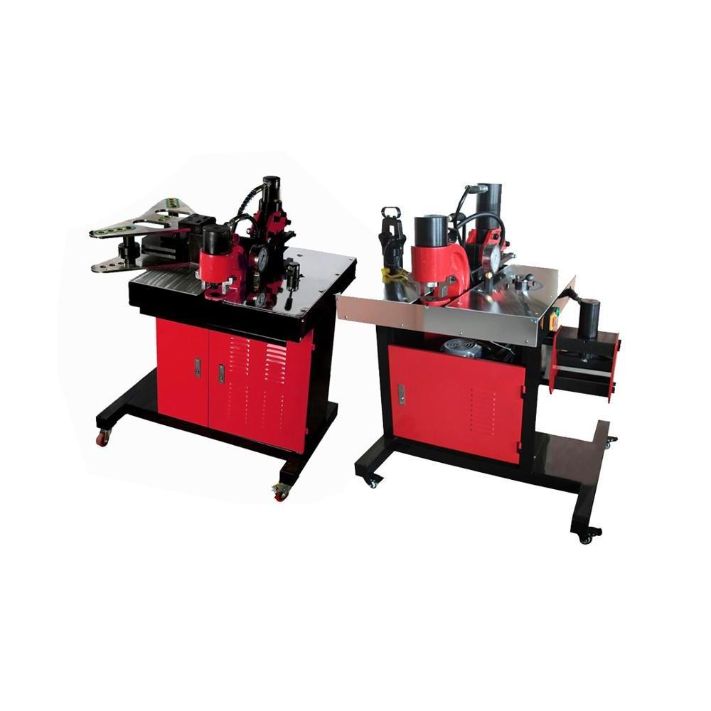 hydraulic electric powered 3-in-1 busbar processing machine