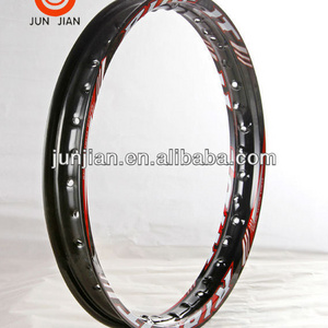 Alloy aluminium wheel rim for dirt bike motorcycle