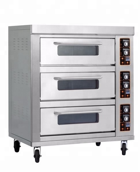 Automatic bread baking oven kitchen equipment heavy duty industrial electric oven