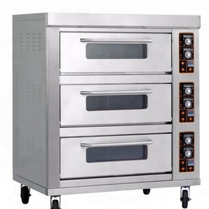 Automatic bread baking oven kitchen equipment heavy duty industrial electric oven