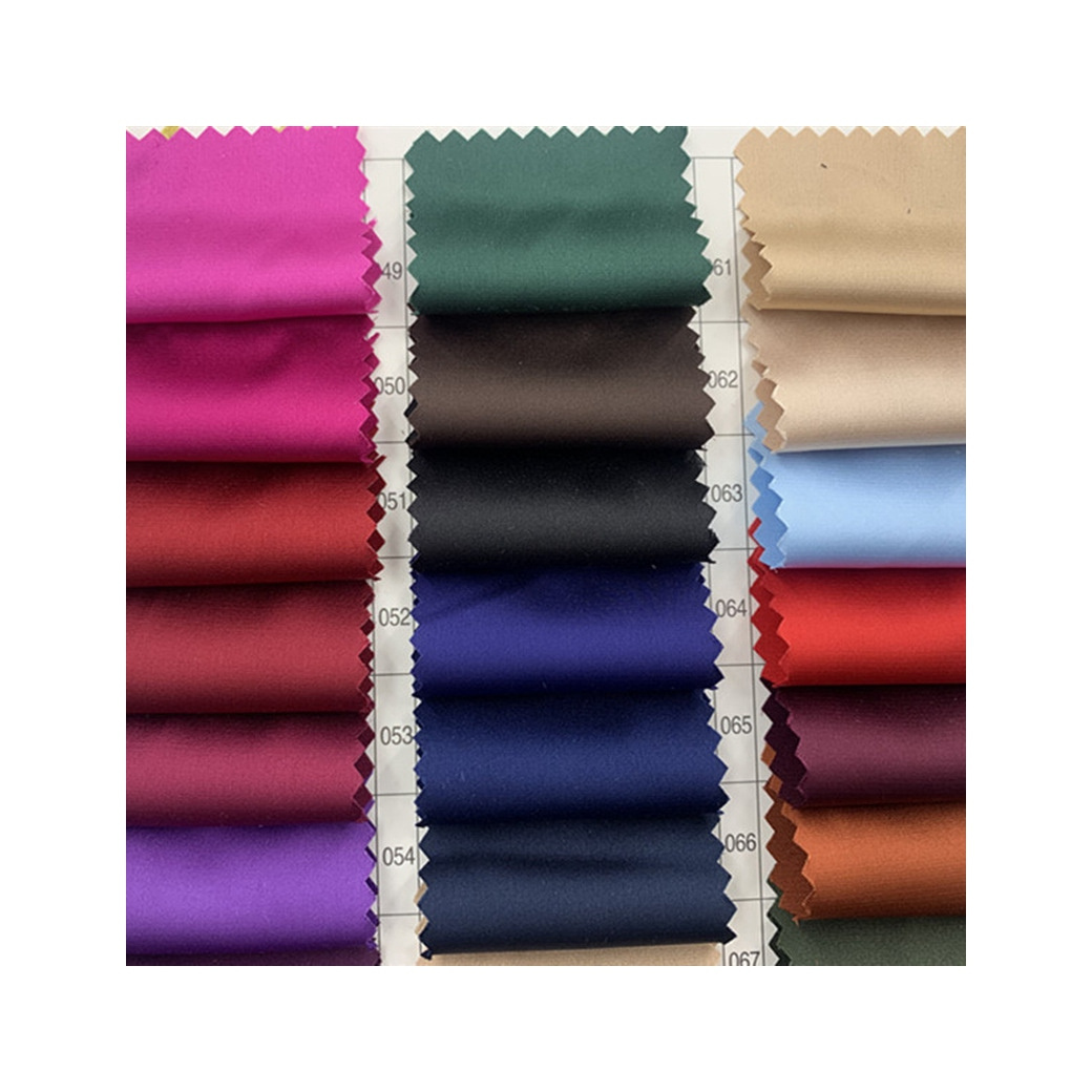 Selling factory soft woven printed pure duchess satin silk stretch satin fabric for dress