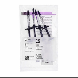 Light cure dental orthodontic bonding adhesive / 3 M unitek transbond xt composite