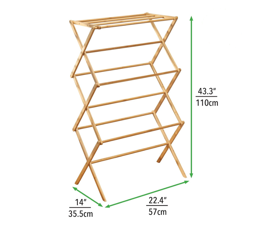 clothes drying rack - Bamboo Wooden clothes rack heavy duty cloth drying stand Bamboo Wooden Clothes Rack For Sale