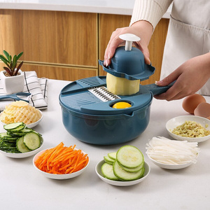 Multi-Function Salad Vegetable Chopper Carrots Potatoes Manually Cut Shred Grater For Kitchen Convenience Vegetable Tool