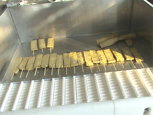 shish kebab bbq skewers machine