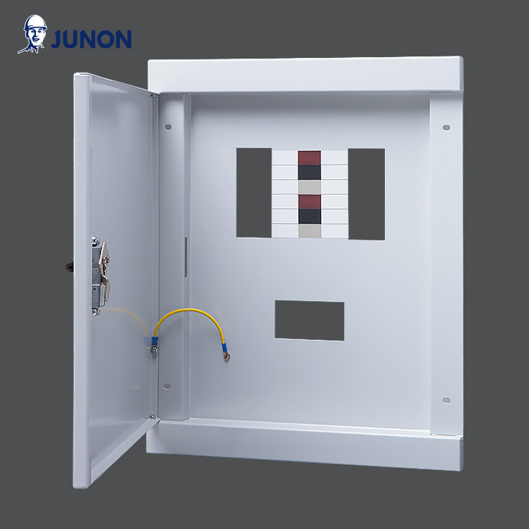 JUNON 4X3 MCCB Metal Box 3 Phase Flush Mount Distribution Board