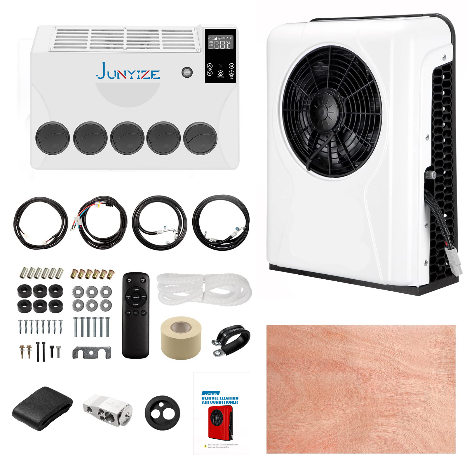 New car air conditioning system 12V 24V portable air conditioner general electric split food truck air conditioner