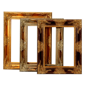 Custom Antique Frame Baroque Gold Picture Frame Wood Painting Frame