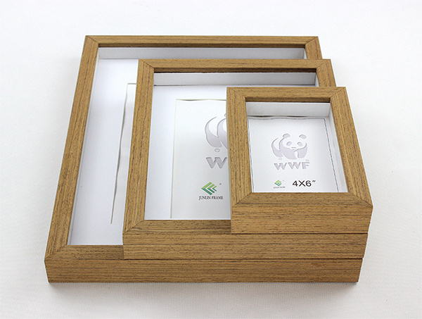 Top Fashion Custom Modern Style Arts Wooden Deep Shadow 3D Box Photo Frame Wholesale