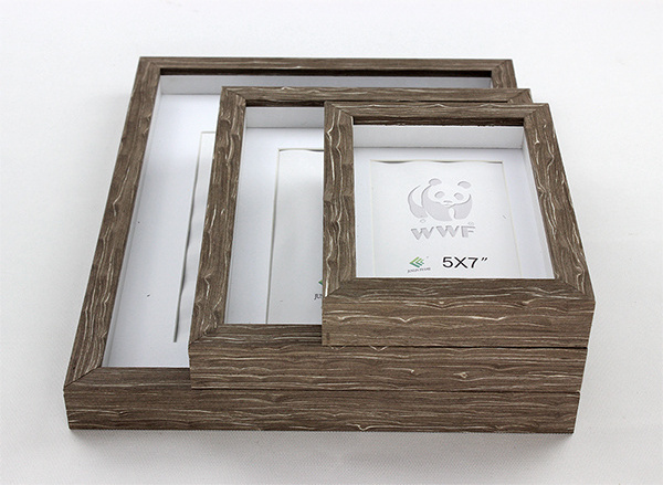 Hot Sale Wooden 3D Shadow Box Frame 4x6 5X7 8X10 Picture Photo Frame