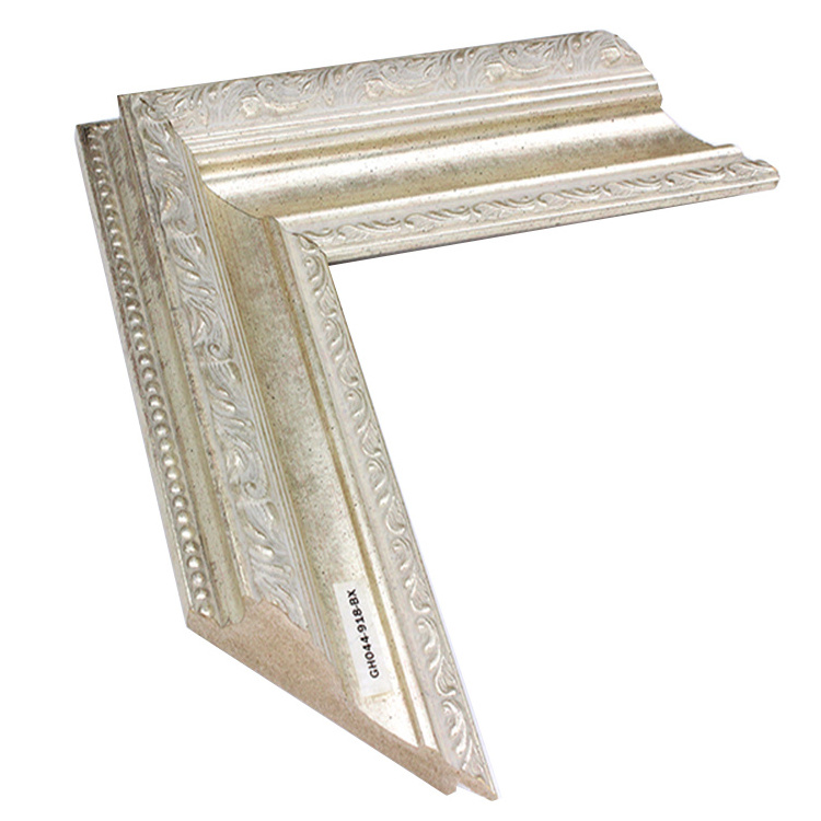 Wholesale Vintage Style Polystyrene PS Mirror Picture Photo Frame Mouldings