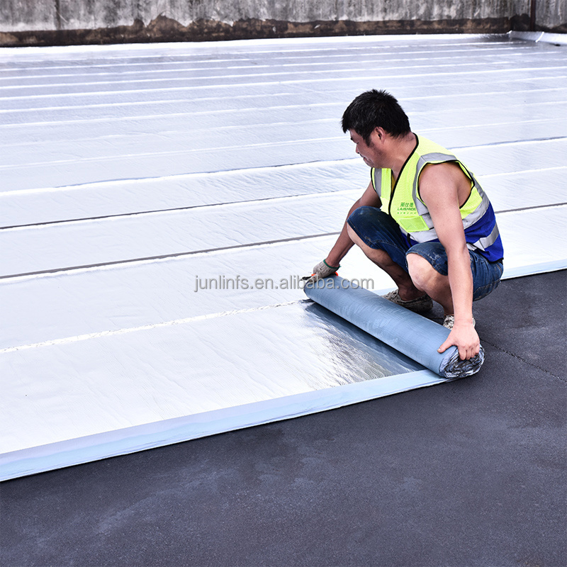 Self Adhesive Polymer Modified Bitumen Sheet Roll Waterproof Membrane Roof Sealant Tape Waterproofing Membrane For Roof Leakage